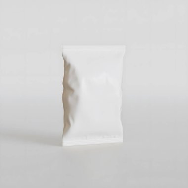 Patates kızartması ve benzeri şeyler için gerçekçi atıştırmalıklar. beyaz arkaplan üzerindeki beyaz renk 3 boyutlu resimleme