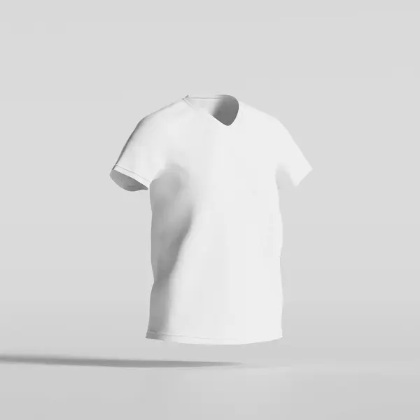 Blank shirt mock up template, isolated on gray, plain t-shirt mockup design presentation for print