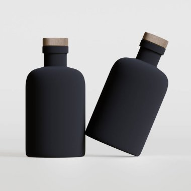 Kokteyl paketleme beyaz renk 3B canlandırma