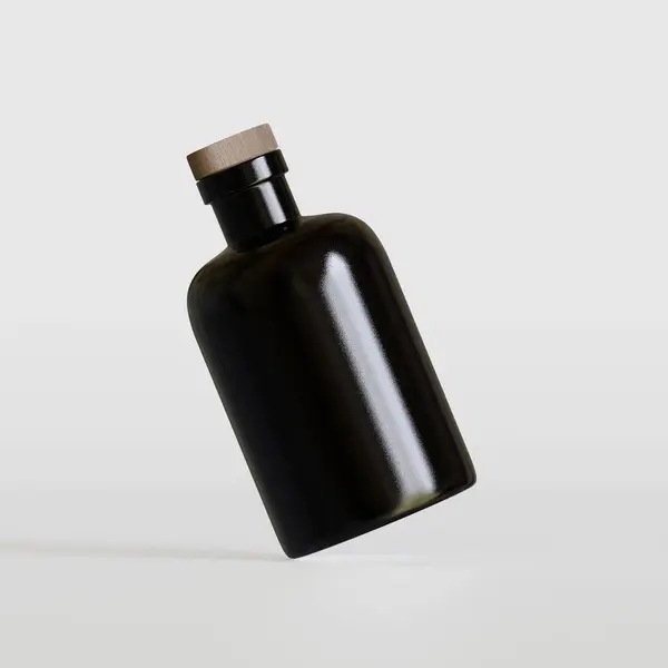Kokteyl paketleme beyaz renk 3B canlandırma