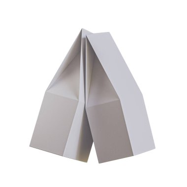 Kahve, yemek veya benzeri gerçekçi 3D görüntüleme için kese paketleme