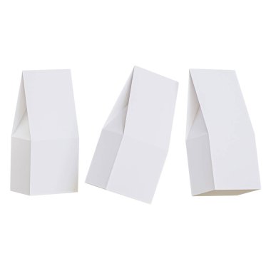 Kahve, yemek veya benzeri gerçekçi 3D görüntüleme için kese paketleme