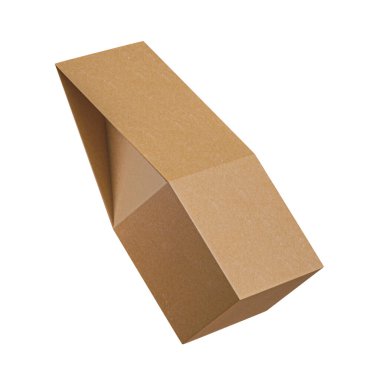 Kahve, yemek veya benzeri gerçekçi 3D görüntüleme için kese paketleme