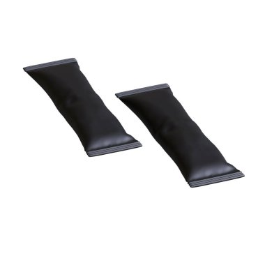 Şeker, chili, tuz, chili, biber, kişniş ve benzerleri için gerçekçi doku paketi