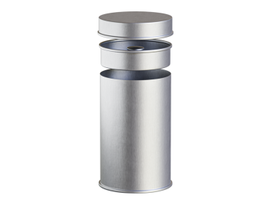 Çay Kutusu Çay Kutusu Teneke Kutusu Gevşek Çay Metal Çay Kutusu Teneke Kutusu Çayın Mührü için Lid Tüp Çay Kutusu Çay Kutusu Mutfak Çayı Kahve Şekeri Gri renkli