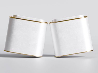 Lid - Metal Mühürlü Jar Tea Kutusu Oval Şekli 3D resimli Büyük Çay Kutuları Paketi