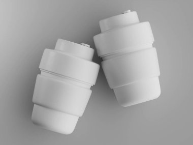 Model koleksiyonu için şişe suyu