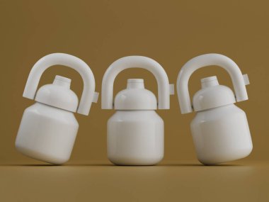 Model koleksiyonu için şişe suyu