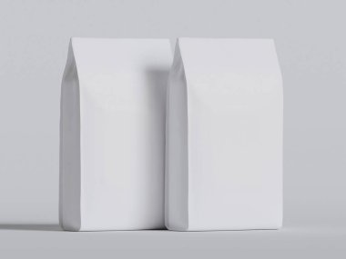 Model koleksiyonu için Paketleme Kese beyaz rengi