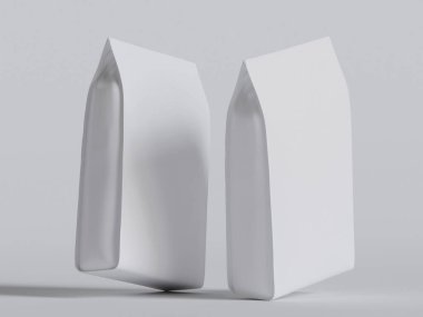 Model koleksiyonu için Paketleme Kese beyaz rengi