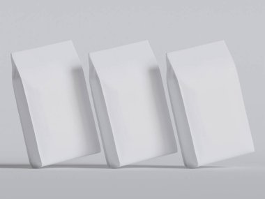 Model koleksiyonu için Paketleme Kese beyaz rengi