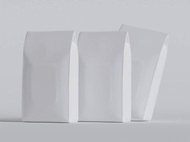 Model koleksiyonu için Paketleme Kese beyaz rengi