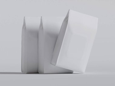 Model koleksiyonu için Paketleme Kese beyaz rengi