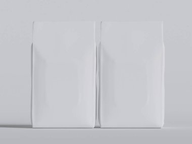 Model koleksiyonu için kahve torbası.