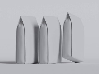 Model koleksiyonu için kahve torbası.