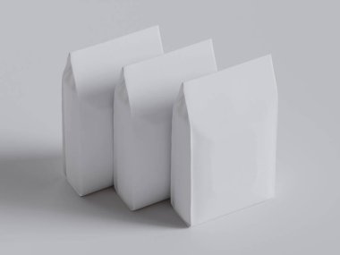 Model koleksiyonu için kahve torbası.