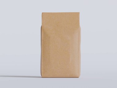 Model koleksiyonu için kahve torbası.