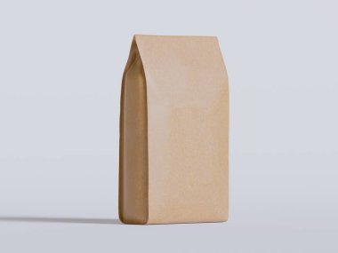 Model koleksiyonu için kahve torbası.