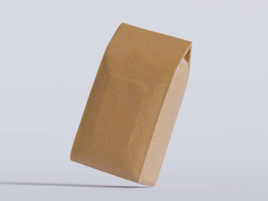 Model koleksiyonu için kahve torbası.