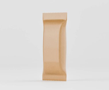 Gri arkaplanda Çubuk Paketleme rengi