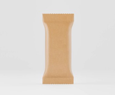 Gri arkaplanda Çubuk Paketleme rengi