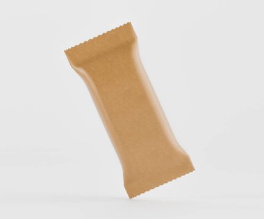 Gri arkaplanda Çubuk Paketleme rengi