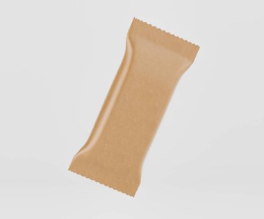 Gri arkaplanda Çubuk Paketleme rengi