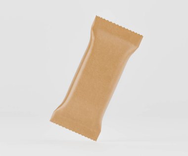 Gri arkaplanda Çubuk Paketleme rengi