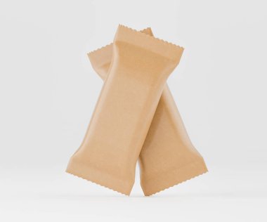 Gri arkaplanda Çubuk Paketleme rengi