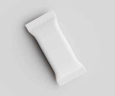 Çubuk ambalaj beyazı izole edilmiş arkaplan