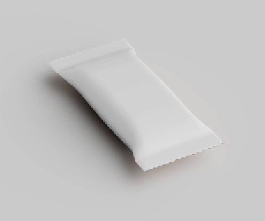 Çubuk ambalaj beyazı izole edilmiş arkaplan