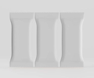 Çubuk ambalaj beyazı izole edilmiş arkaplan