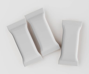 Çubuk ambalaj beyazı izole edilmiş arkaplan