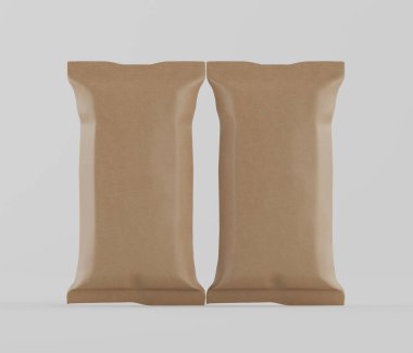 Gri arkaplanda izole edilmiş çikolata rengi, 33 renkte resimleme