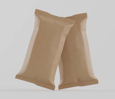 Gri arkaplanda izole edilmiş çikolata rengi, 33 renkte resimleme