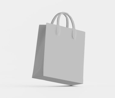 Model koleksiyonu için 3B Render Alışveriş çantası