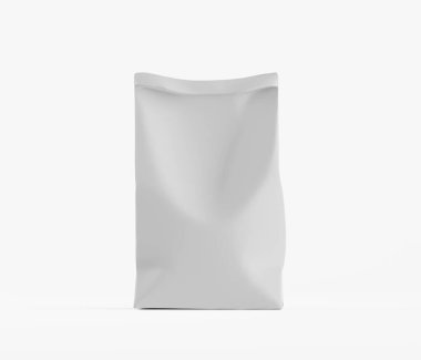 Beyaz renkli ambalaj kağıdı çizimi beyaz arkaplanda izole edildi