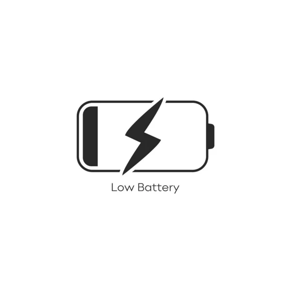 Batteriladdningsprocess Annan Batteriladdningsnivå Uppladdning Laddning Och Fulladdad Batterismartphone — Stock vektor