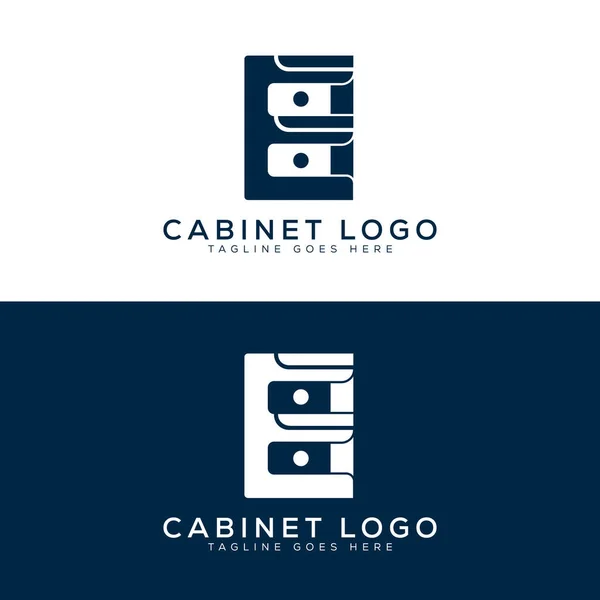 Modèle Vectoriel Logo Cabinet — Image vectorielle