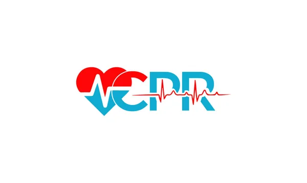Logotipo Médico Criativo Logotipo Conceito Cuidados Saúde Logotipo Cuidados Cardíacos —  Vetores de Stock