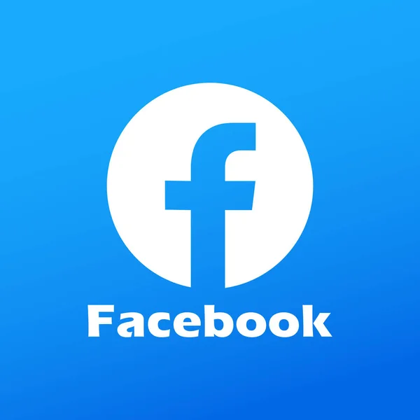 Facebook Logo Иконка Facebook Социальные Сети Логотипы Социальных Сетей — стоковый вектор