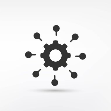 Infographic web için verimlilik simgeleri sembol vektör elementleri