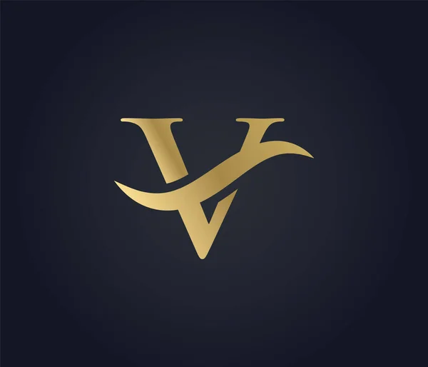 Логотип Буквы Элегантный Логотип — стоковый вектор