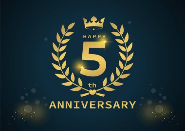 5. yıldönümü. Mutlu yıldönümleri 