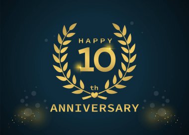 10. yıl dönümü. Mutlu yıldönümleri 
