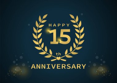 15. yıldönümü. Mutlu yıldönümleri 