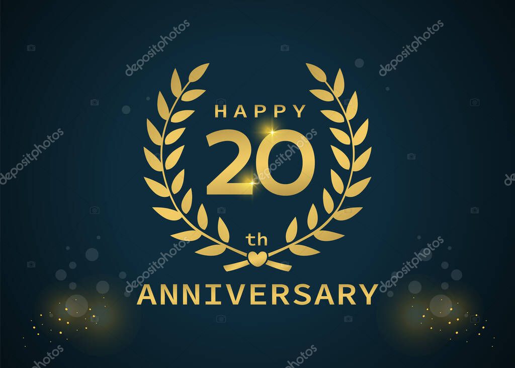 20th anniversary.  happy anniversary