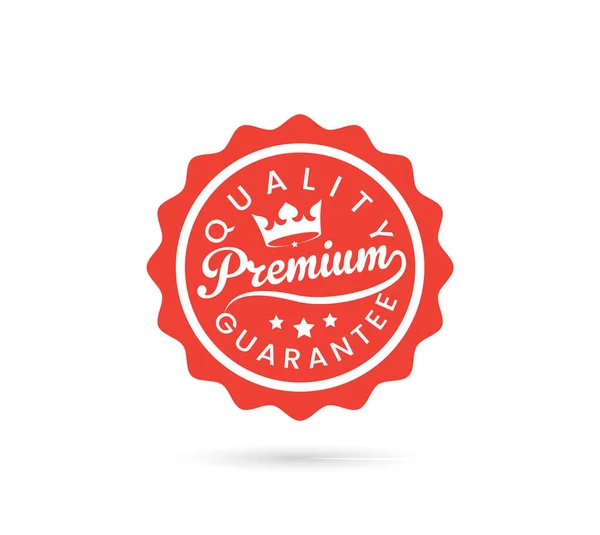 Premium Quality Guarantee Sticker — Stock Vector