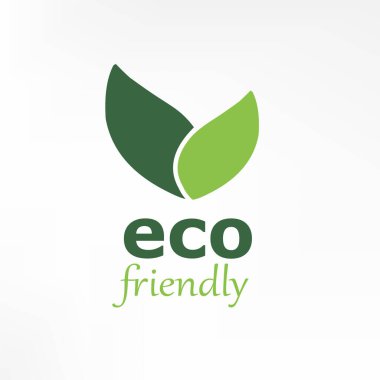 Çevre dostu logo. vektör şablonu 