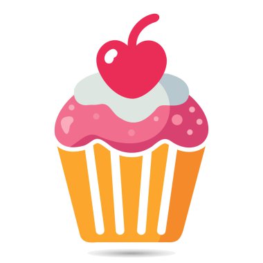 Kek kiraz simgesiyle. 